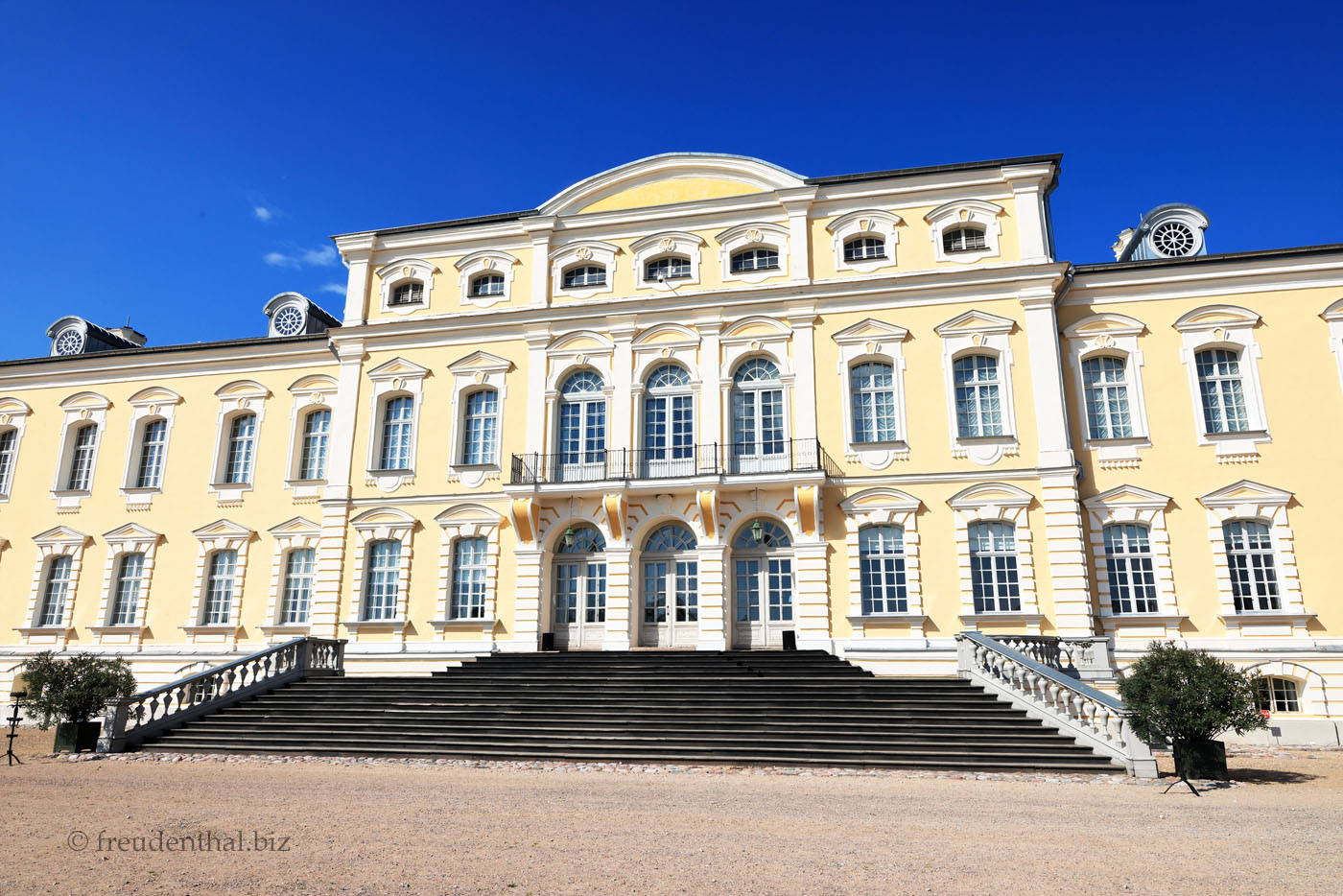 Rokoko-Fassade von Rundāle