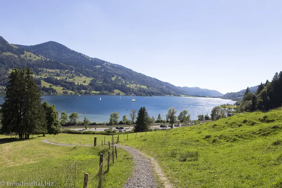 Großer Alpsee - Wandern im Allgäu