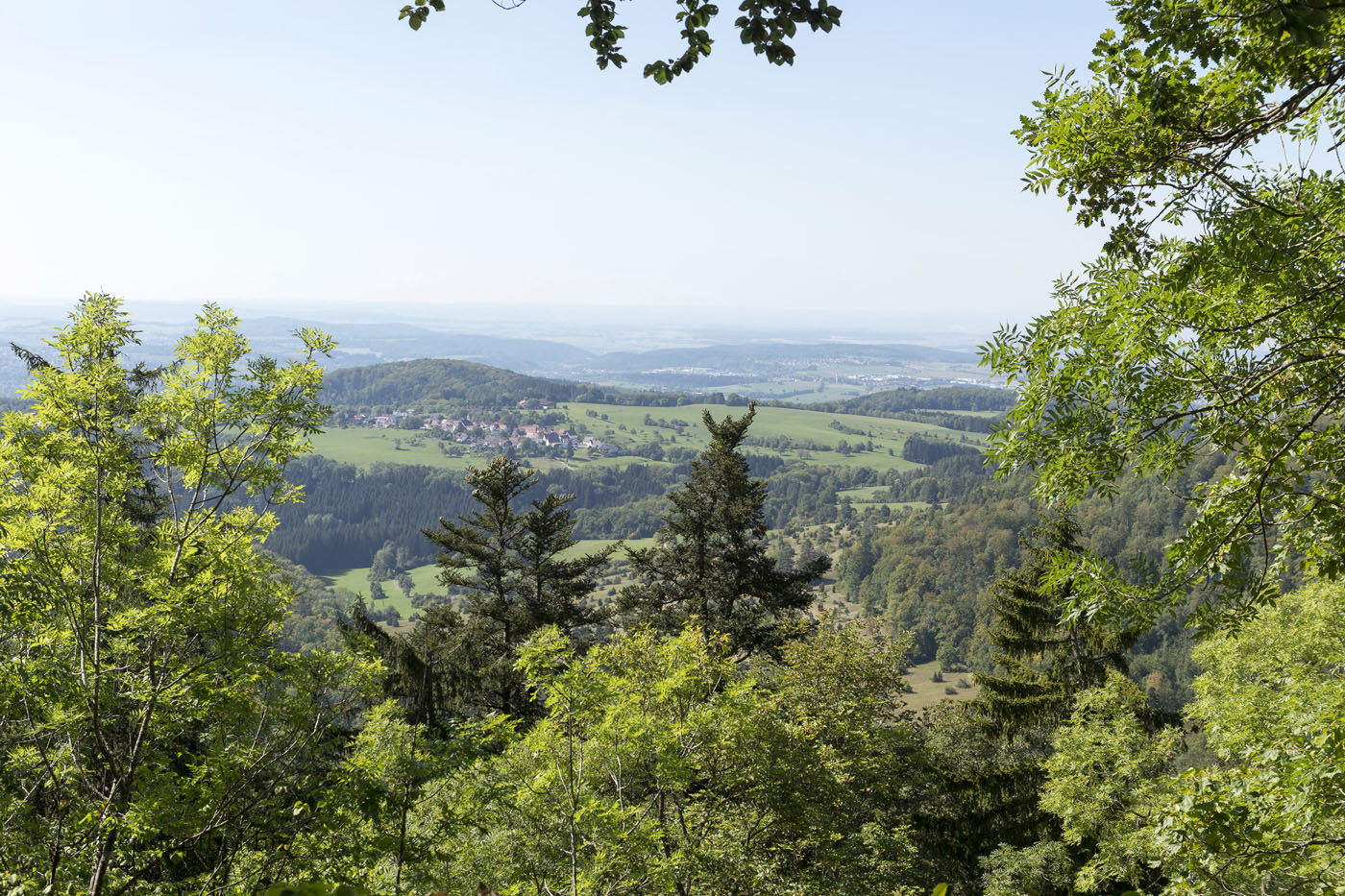 Aussicht vom Dreifürstenstein