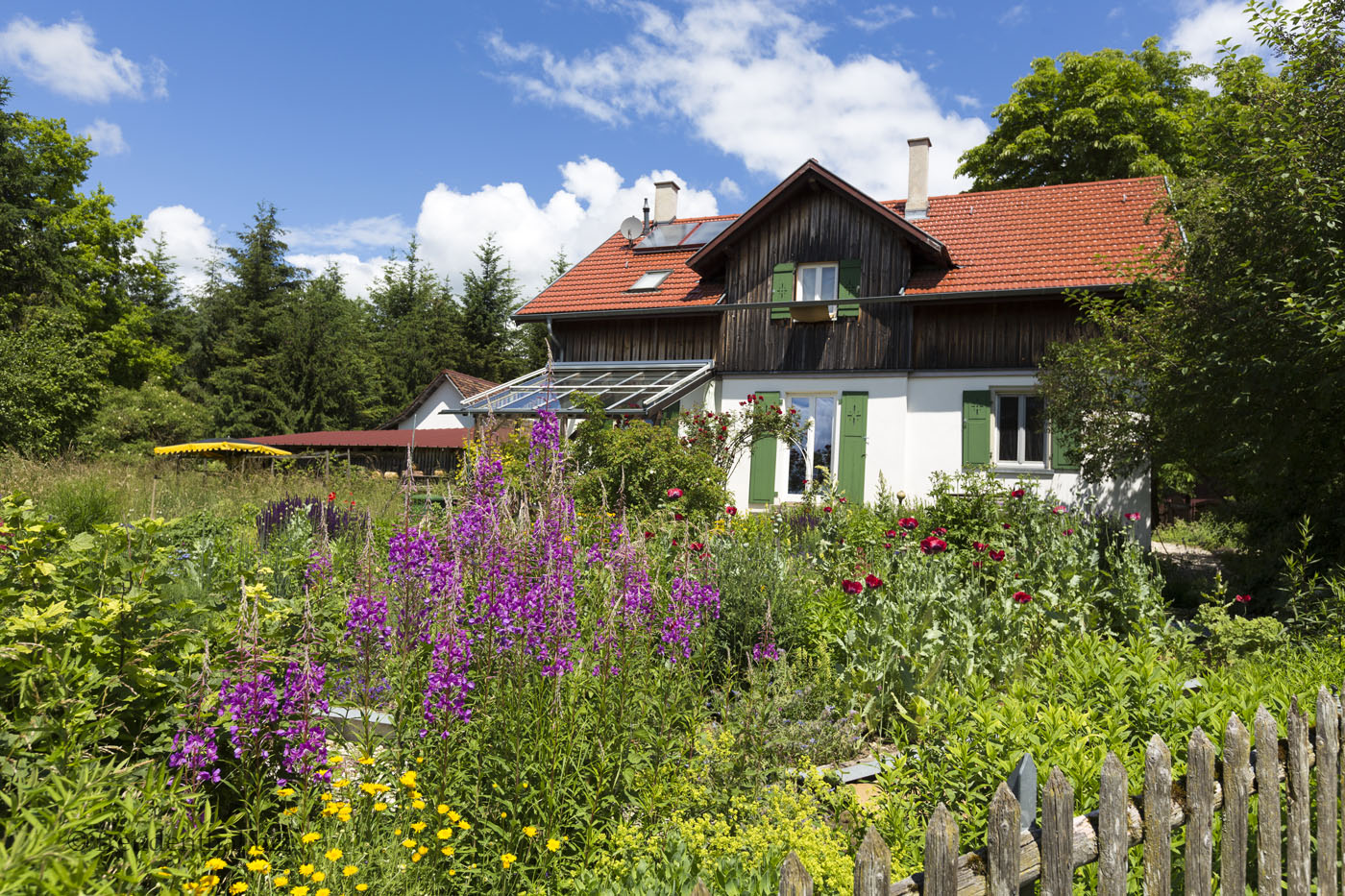 Bauerngarten beim Loretto Hof