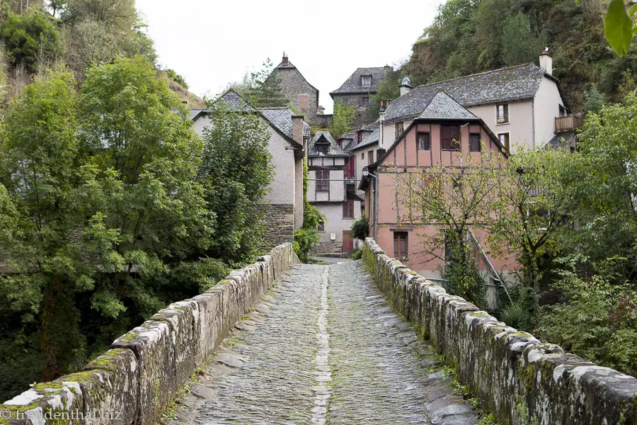 auf der Pont romain bei Conques