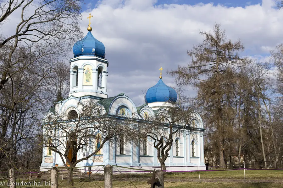 orthodoxe Christi Verklärungs-Kirche von Cesis