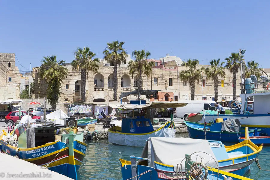 Marsaxlokk und die knallbunten Luzzus