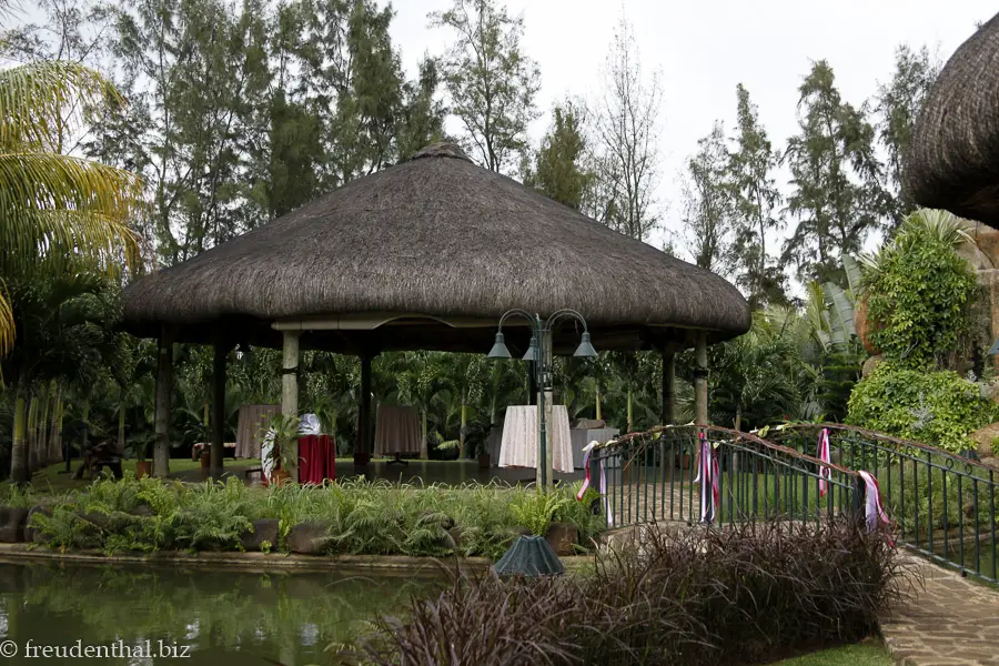 Pavillon beim Domaine Anne