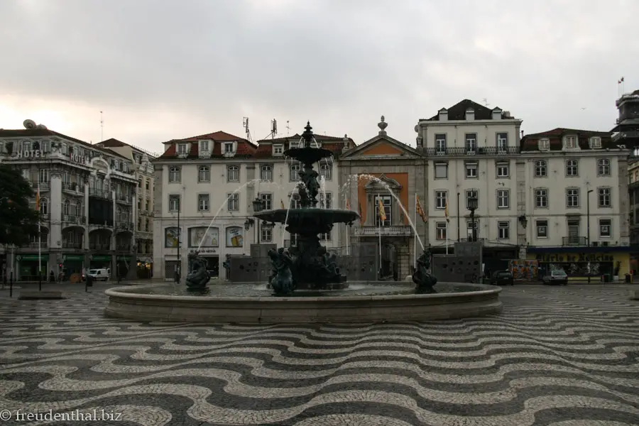 der Rossio gilt heute als Wohnzimmer Lissabons