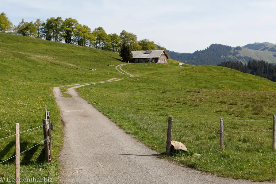 Wanderweg ab Schwägalp-Passhöhe