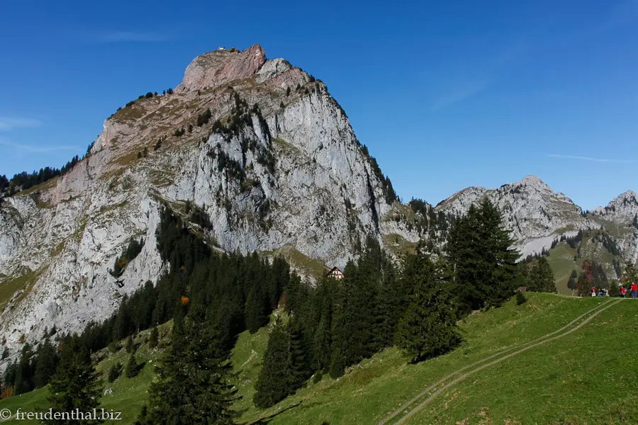 Sicht zum Großer Mythen