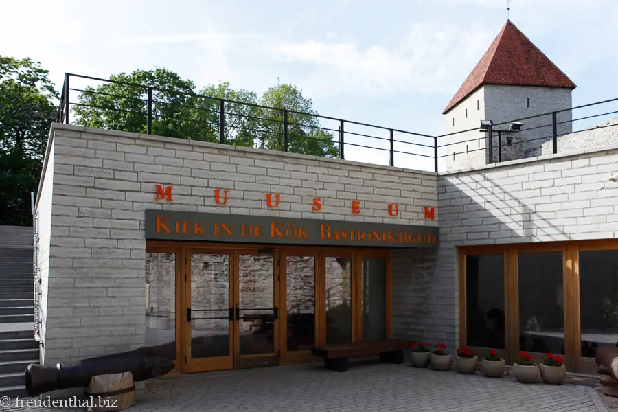 Eingang zum Bastionsmuseum