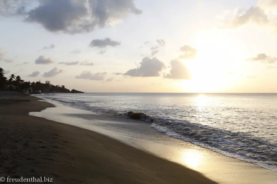 Abenddämmerung an der Great Courland Bay