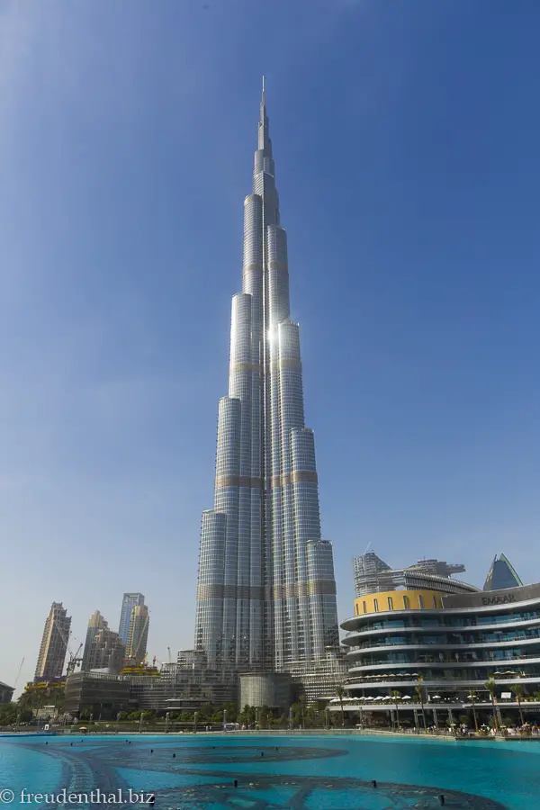 Burj Khalifa Die Superlative In Dubai