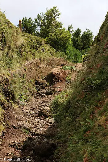 Wanderweg zu den Lagoas Empadadas