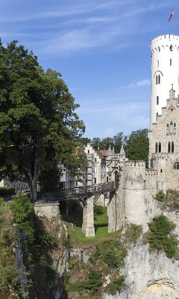 Wanderung beim Schloss Lichtenstein