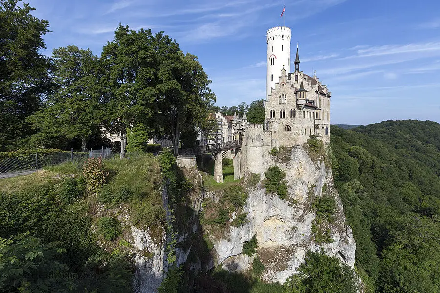 Wanderung beim Schloss Lichtenstein