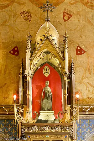 schwarze Madonnenstatue Notre-Dame-de-Rocamadour (Vierge Noir)