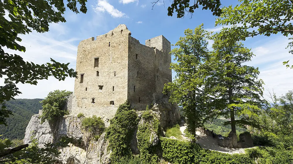 Burgruine Reußenstein oberhalb Neidlingen