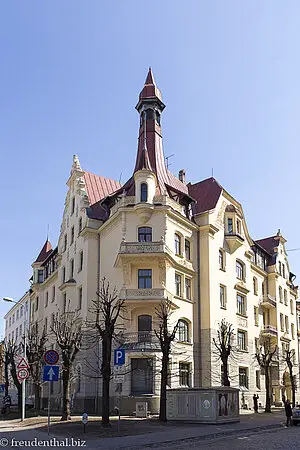 Jugendstilmuseum in der Alberta iela in Riga