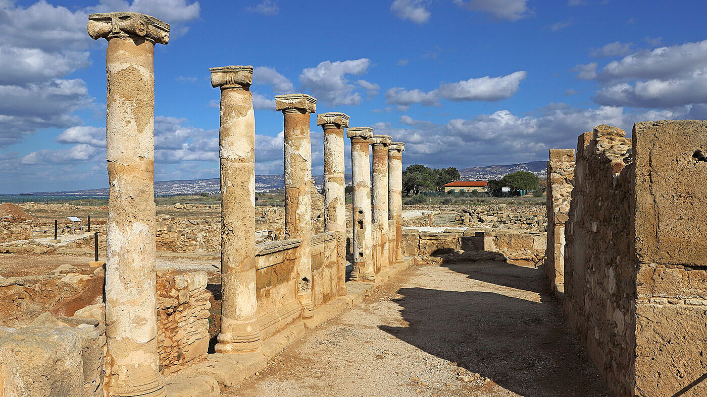 Im Haus des Theseus - Archäologischer Park von Kato Pafos