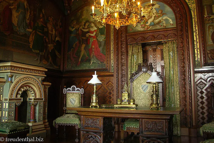 Arbeitszimmer von König Ludwig II.