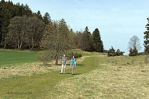 Wanderung auf dem Schlossfelsenpfad