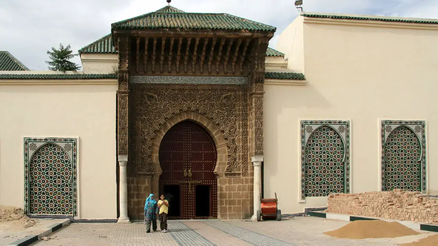 Eingang zum Mausoleum des Mulay Ismail