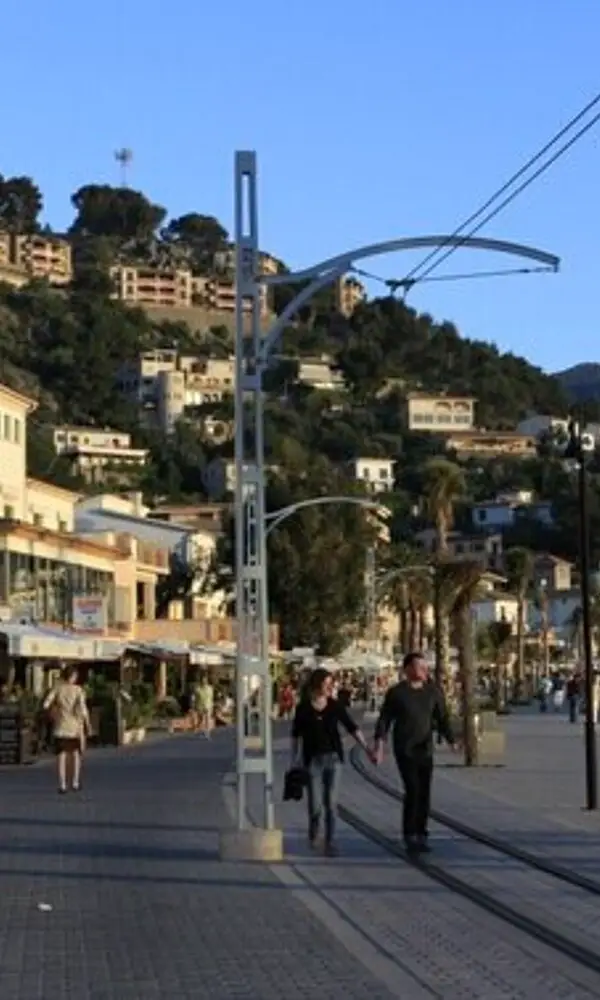 Promenade in Port de Sóller