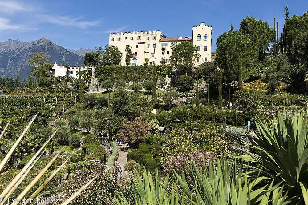 Die Gärten von Schloss Trauttmansdorff