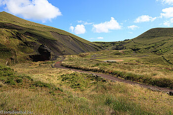 Wanderweg bei den Lagoas Empadadas