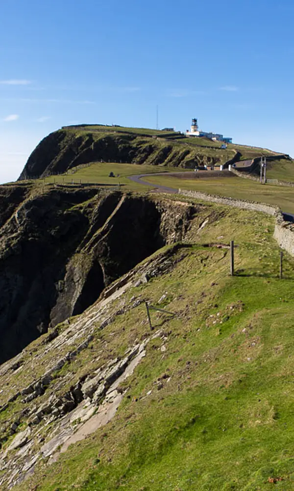 am Sumburgh Head auf den Shetlandinseln