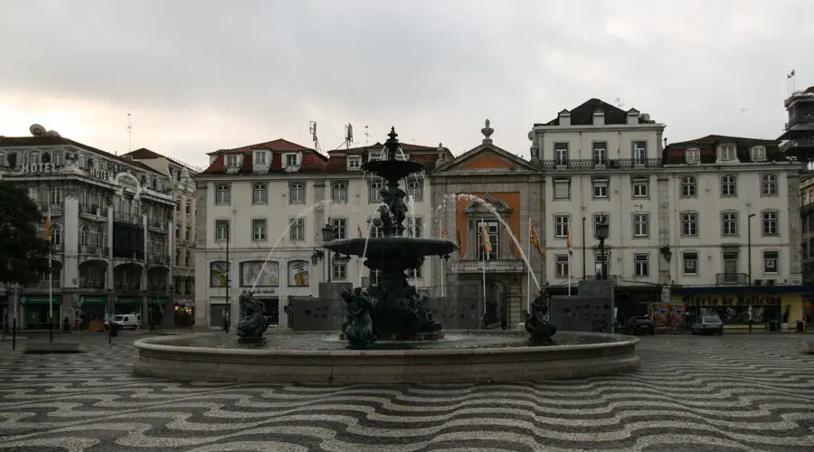 der Rossio gilt heute als Wohnzimmer Lissabons