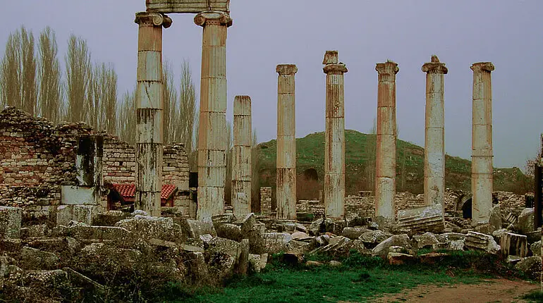 Und noch mehr Säulen bei Aphrodisias.