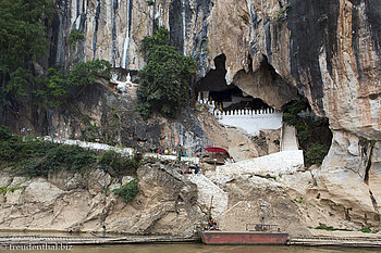 Pak-Ou-Höhlen am Mekong