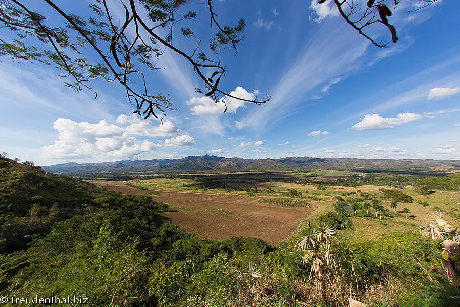 Blick auf das Valle de los Ingenios vom Mirador de la Loma del Puerto