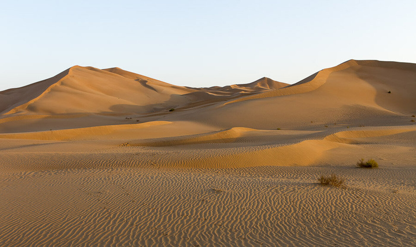 Wüstencamp in der Rub al-Khali