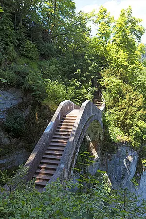 Teufelsbrücke am Kloster-Felsenweg