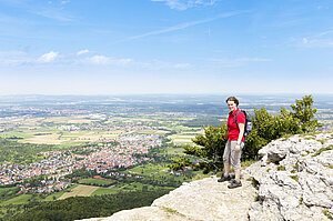 Annette auf dem Breitenstein