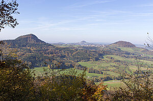 Dreikaiserberge-Blick vom Hornberg