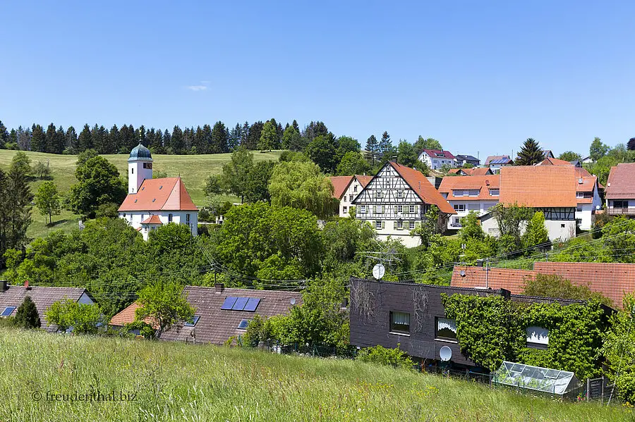 Blick auf Apfelstetten