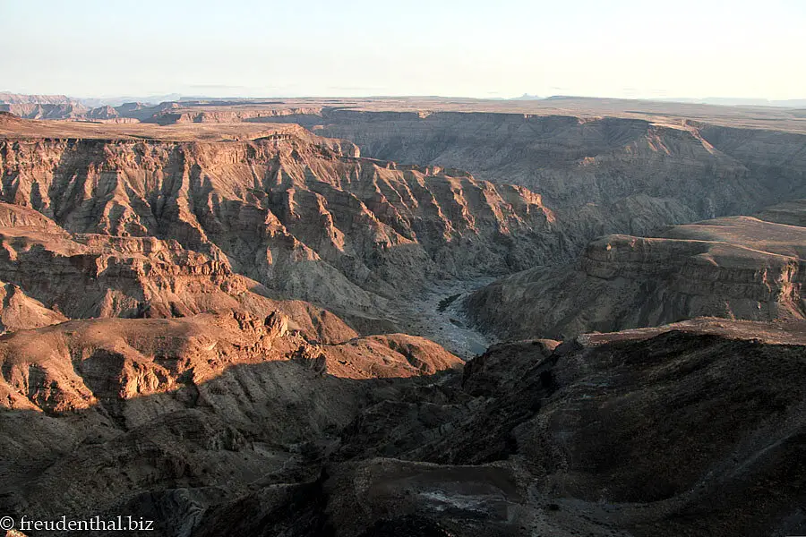 Fish River Canyon in Namibia