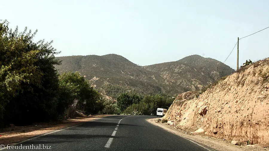 Fahrt ins Ourika-Tal - Hoher Atlas