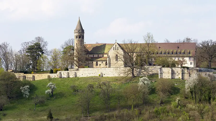 Blick auf das Kloster Lorch