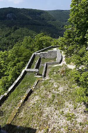 Aussicht von der Burg Hohenwittlingen