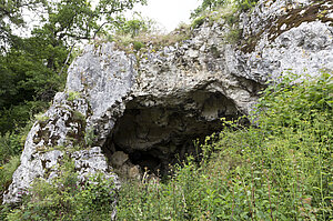 Eingang zur Bocksteinhöhle