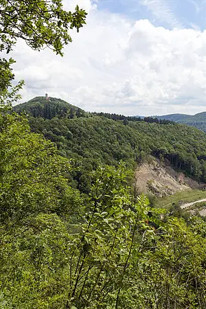 Aussicht vom Rossberg-Kalkofen