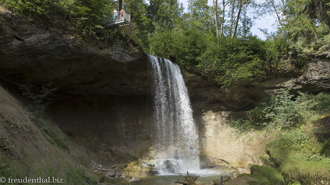 Becken der Scheidegger Wasserfälle