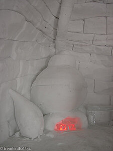 »Kamin« in der Iglu-Suite