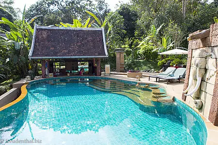 im Elephant Village Resort in Laos