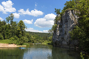 Donau im Bereich des Amalienfelsens