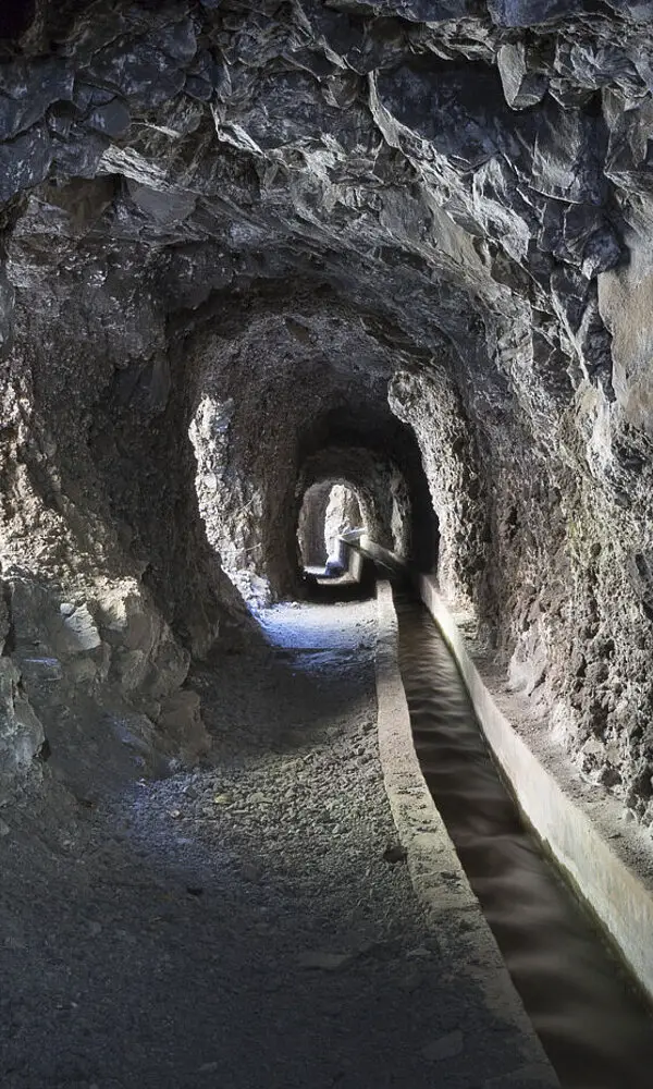 Tunnelwanderung beim Barranco de la Madera