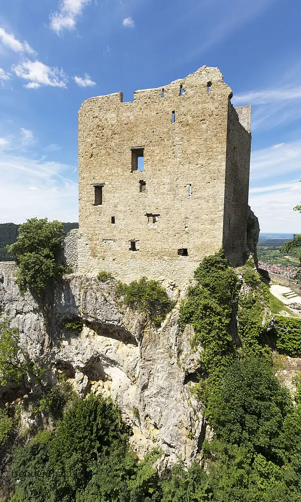 Burgruine Reußenstein oberhalb Neidlingen