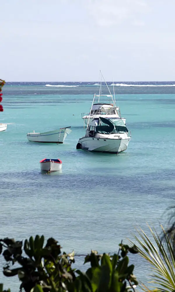 Blick in die Bucht vorm Hotel Coin de Mire